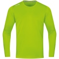 JAKO Sport-Langarmshirt Run 2.0 (100% Polyester, atmungsaktiv) neongrün Jungen